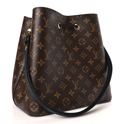 Louis Vuitton Monogram Neonoe MM Black 3 of 8