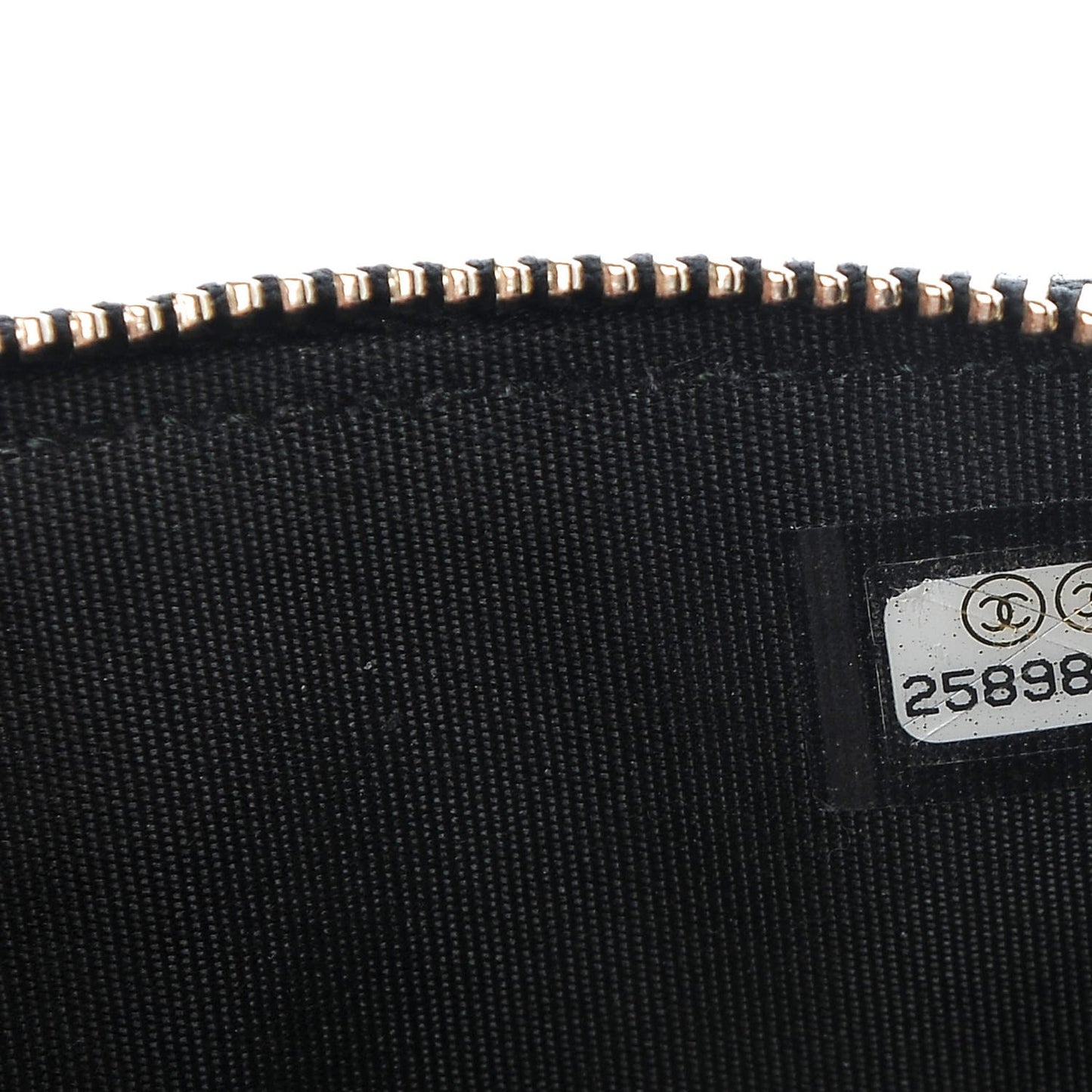 Caviar Quilted CC Filigree Clutch With Chain Black