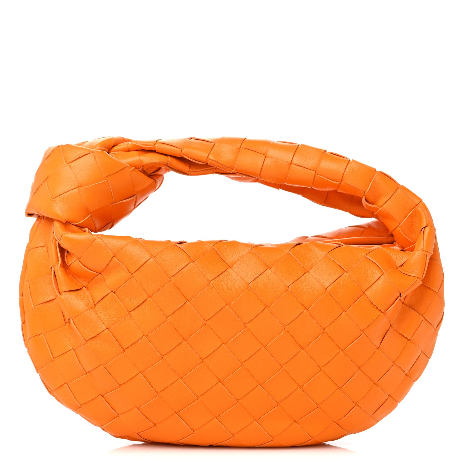 Bottega Veneta Nappa Intrecciato Mini Jodie Tangerine 1 of 8