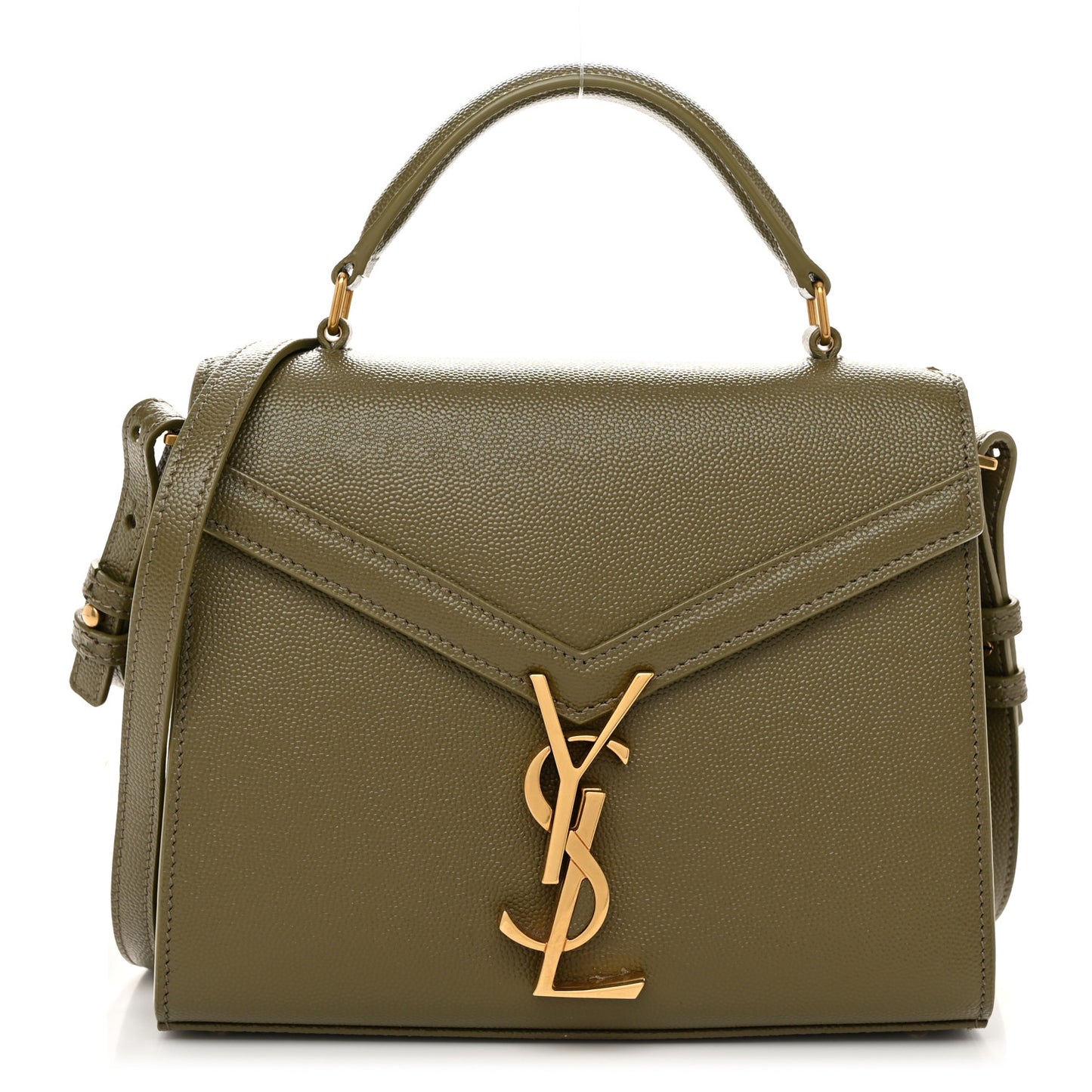 Grain de Poudre Mini Classic Monogram Cassandra Top Handle Olive