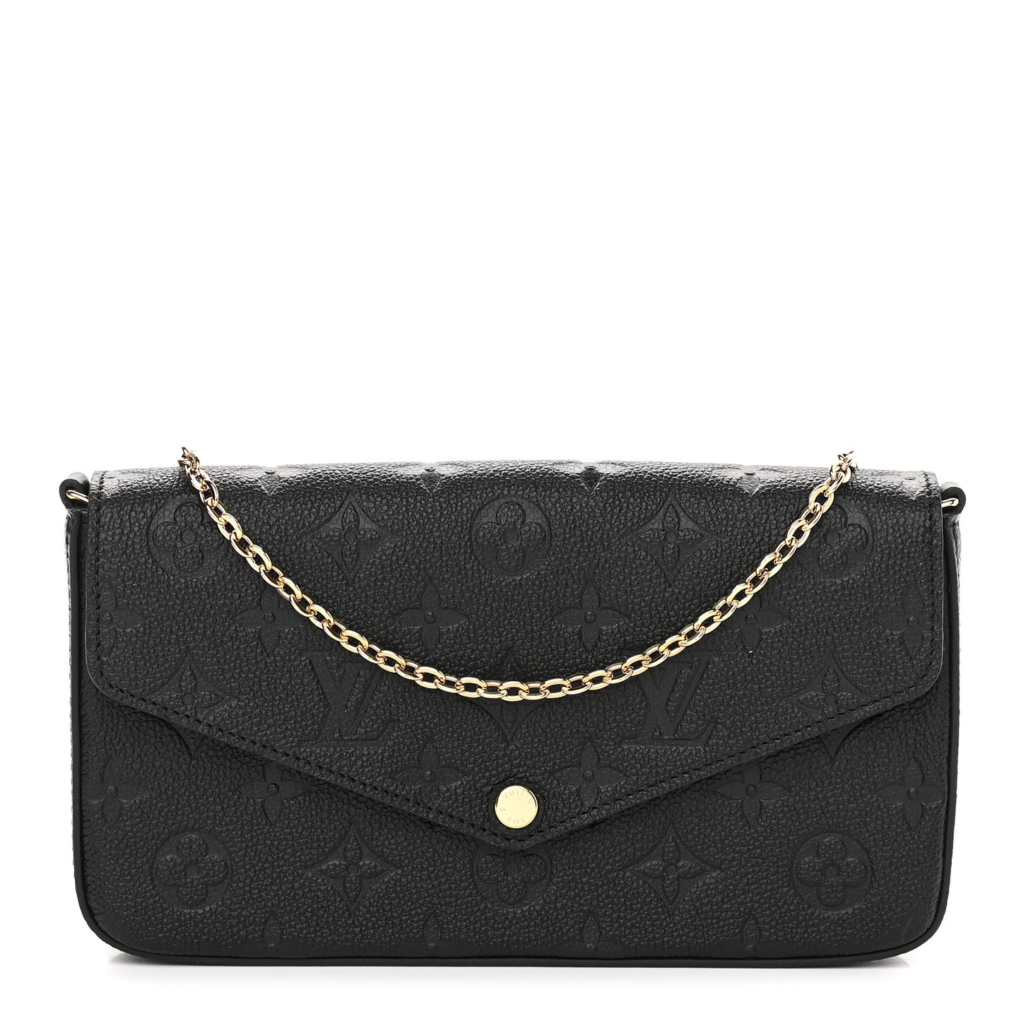 Empreinte Pochette Felicie Chain Wallet Black