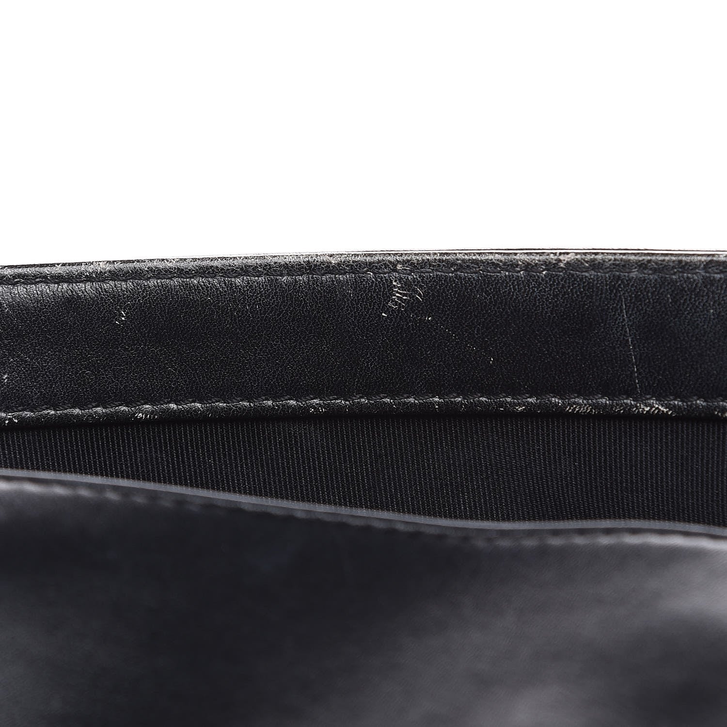 Chanel Faded Calfskin Quilted Small Studded Boy Flap Grey 13 of 14