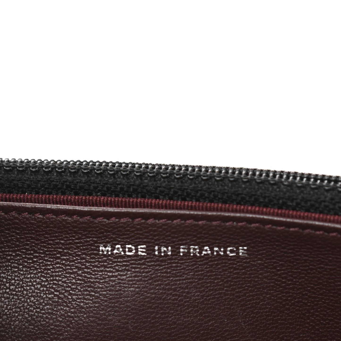 Lambskin Quilted Wallet On Chain WOC Black