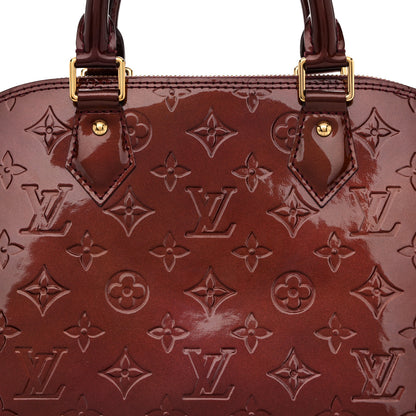 Louis Vuitton Vernis Alma PM Rouge Fauviste 7 of 10