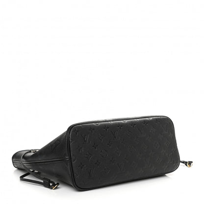 Louis Vuitton Empreinte Monogram Giant Neverfull MM Black 5 of 11