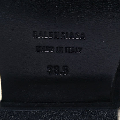 Balenciaga Suede Santiag Western Boots 38.5 Black 6 of 7
