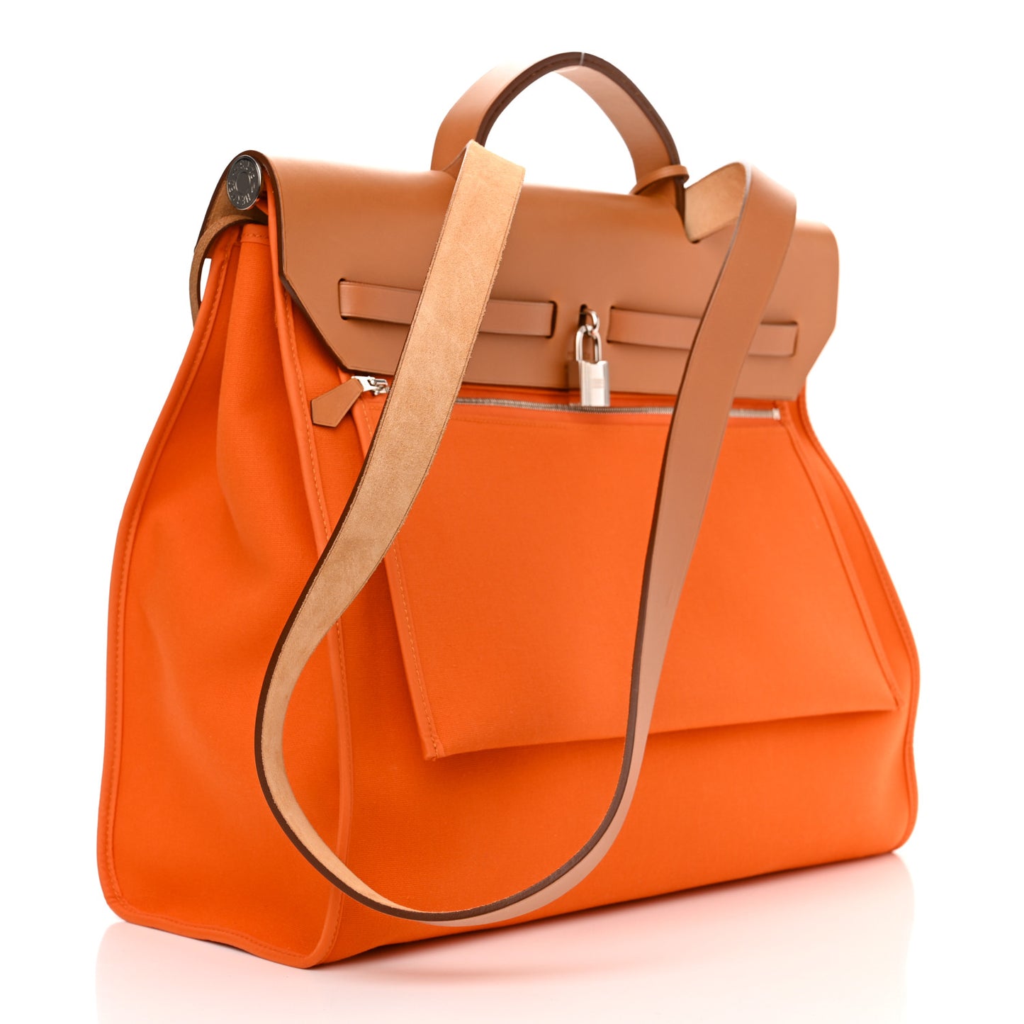 Vache Hunter Toile Herbag Zip 39 MM Orange Natural
