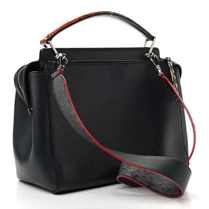 Fendi Vitello Baltico Dolce Elaphe DotCom Satchel Lavagna Ortensia Multicolor 3 of 10