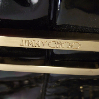 Jimmy Choo Patent Tasha Hobo Petrol 9 of 9