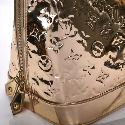 Louis Vuitton Monogram Miroir Alma MM Gold 9 of 18