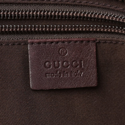 Gucci Guccissima Large Zippered Travel Tote Brown 6 of 15