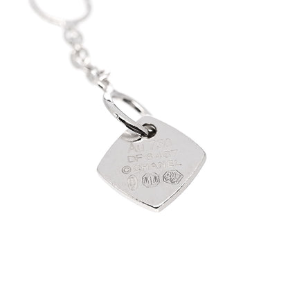 Chanel 18K White Gold Diamond Coco Bracelet 4 of 5