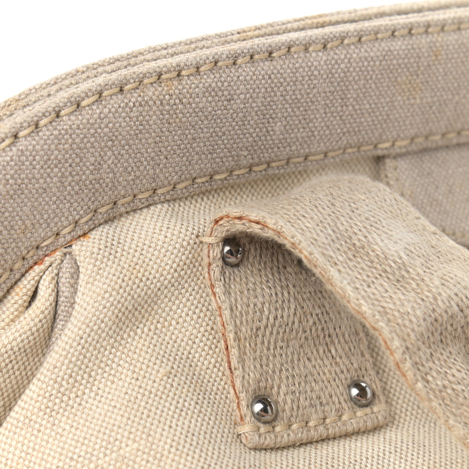 Prada Canvas Mistolino Frame Bag Naturale 19 of 22