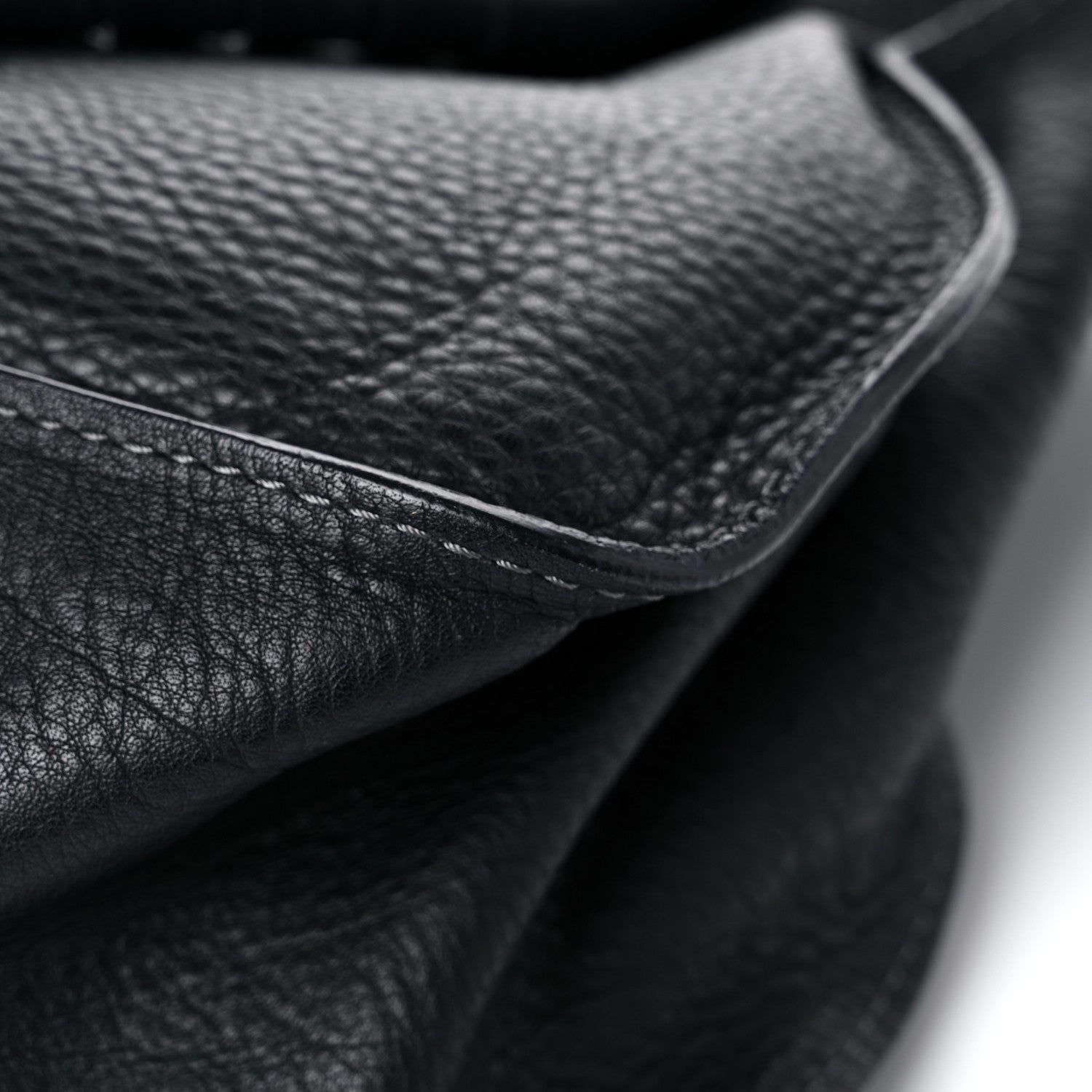 Chloe Calfskin Large Marcie Satchel Black 11 of 14