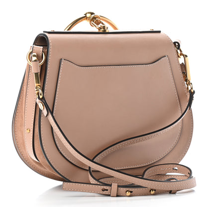 Chloe Calfskin Suede Medium Nile Bracelet Bag Biscotti Beige 3 of 8