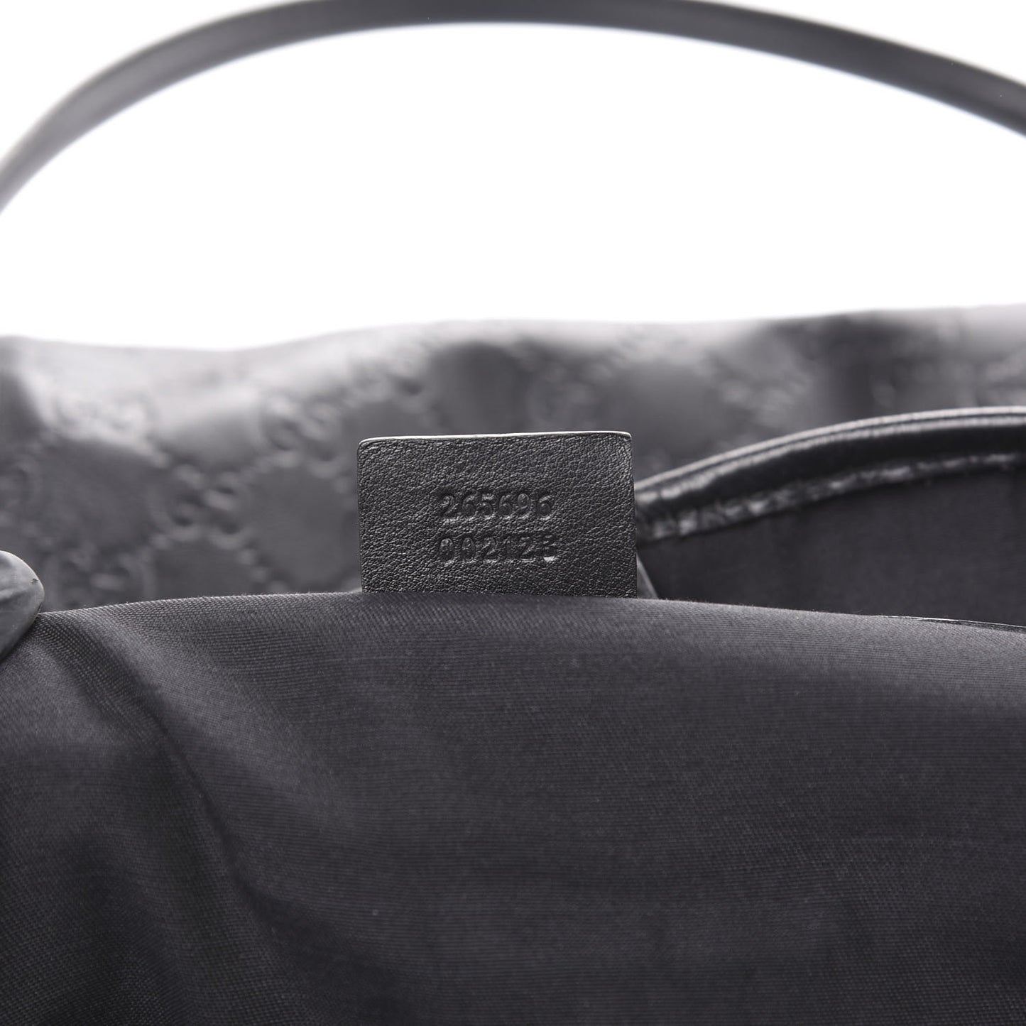 Guccissima Large Joy Tote Black
