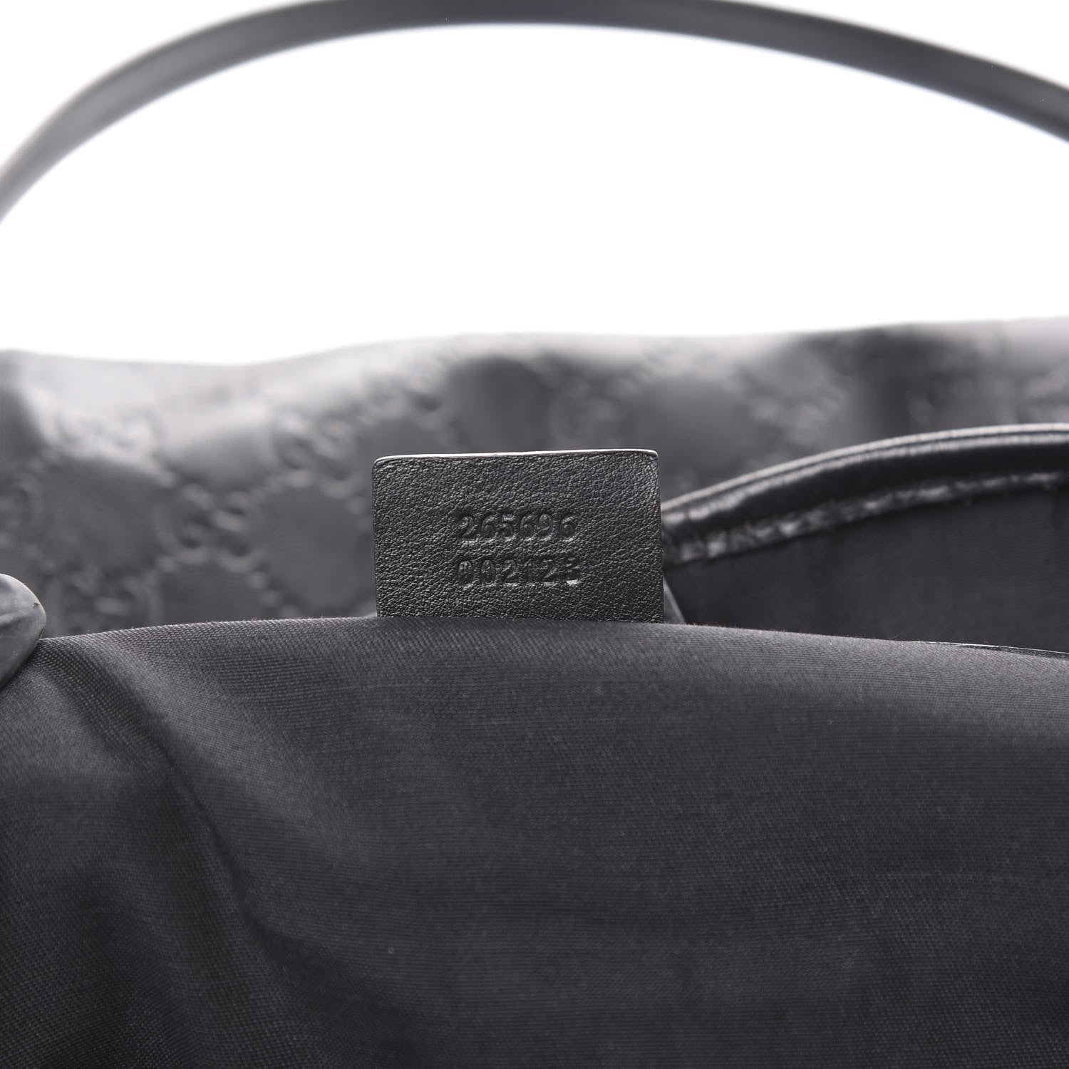 Gucci Guccissima Large Joy Tote Black 6 of 13
