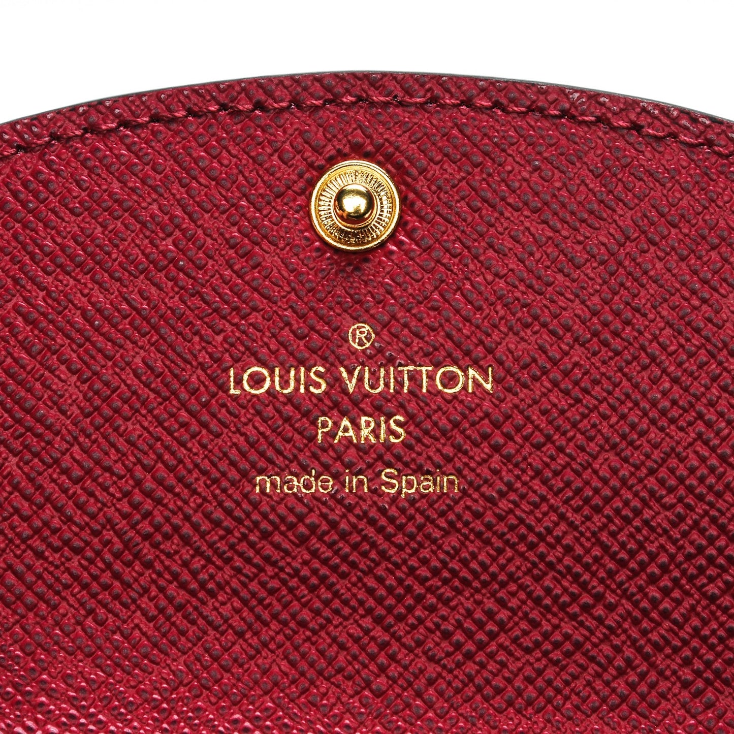 Monogram Rosalie Coin Purse Fuchsia