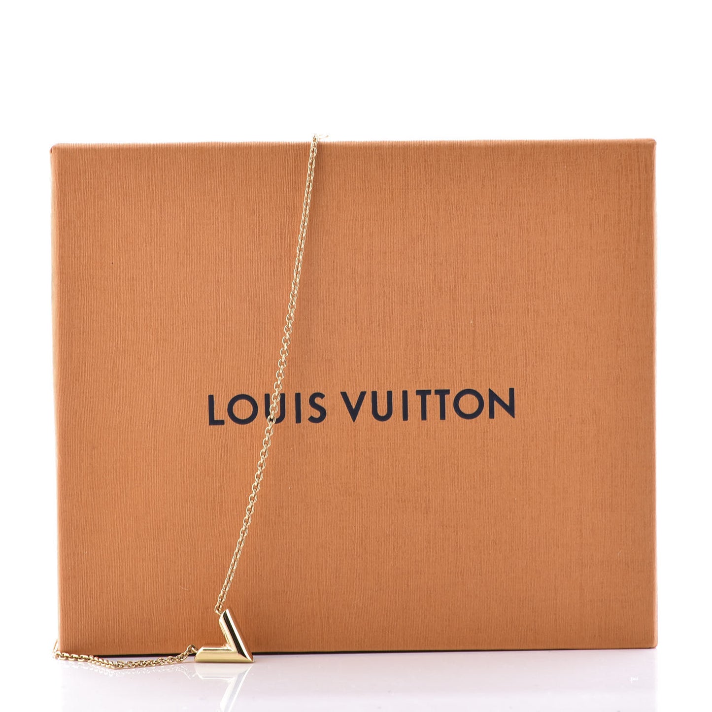 Essential V Necklace Gold