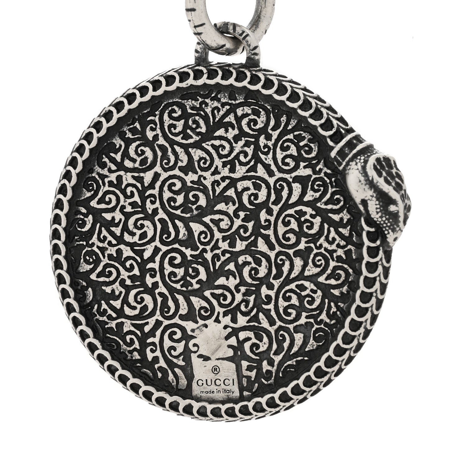 Sterling Silver GG Marmont Pendant Necklace