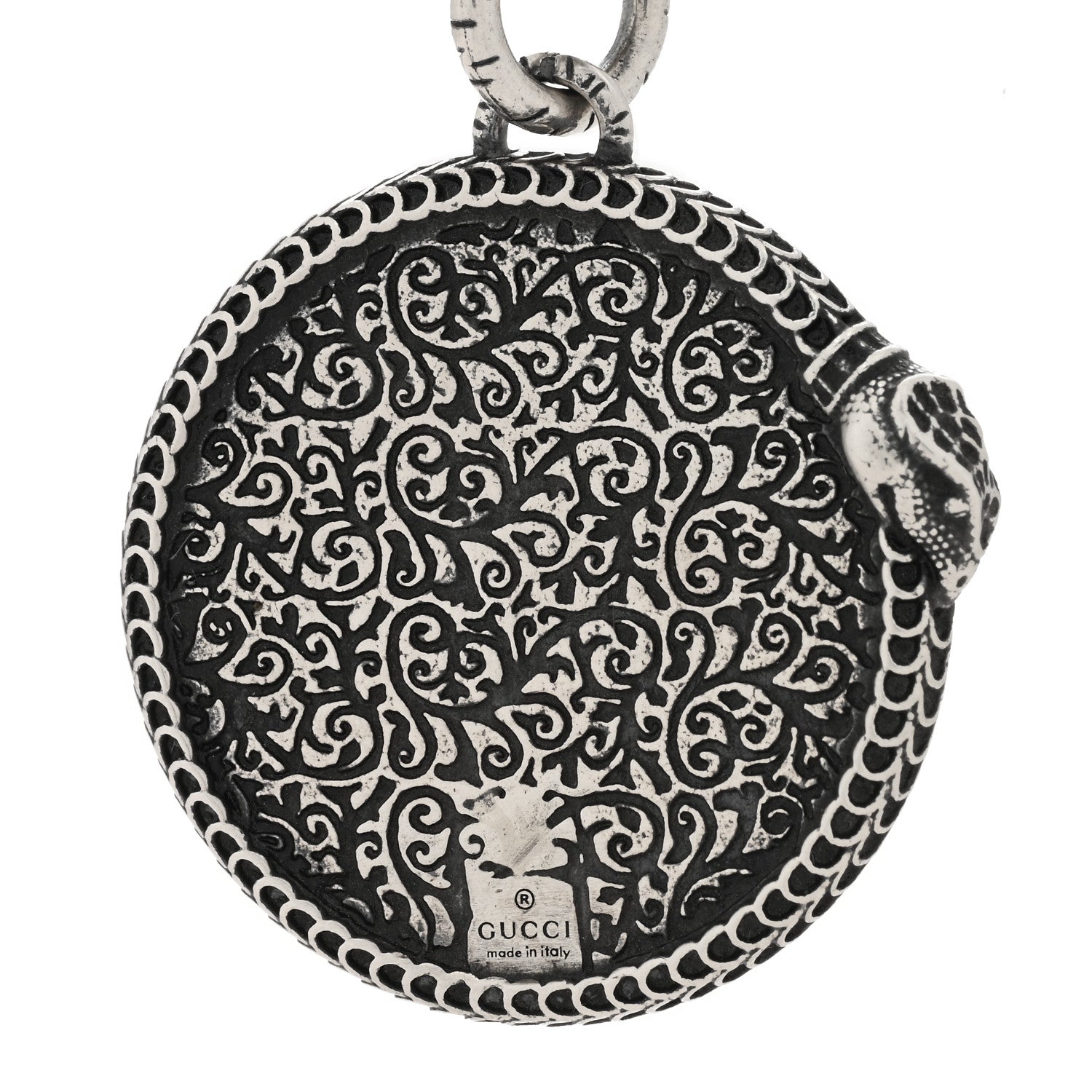Gucci Sterling Silver GG Marmont Pendant Necklace 4 of 4