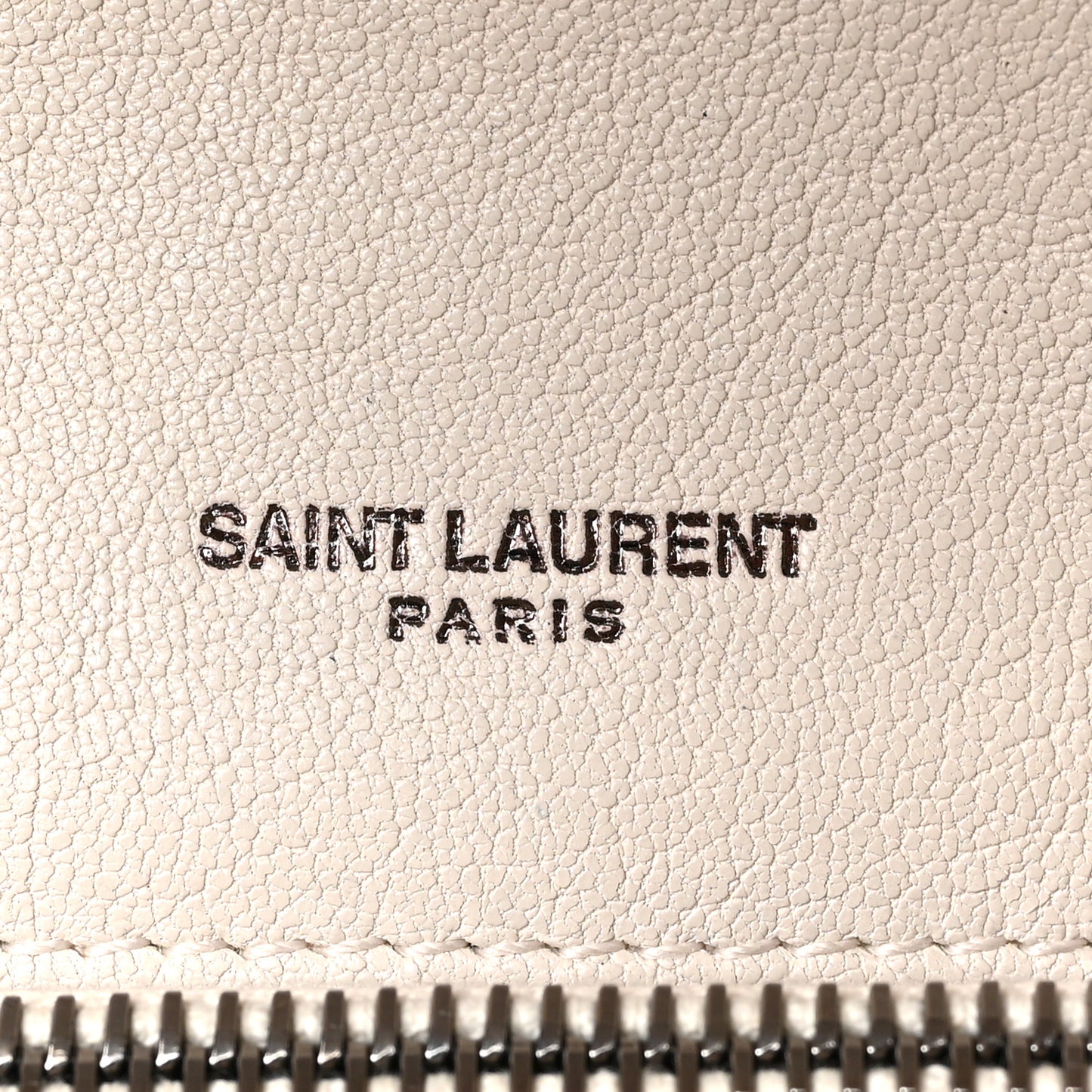 Sheepskin Matelasse Chevron Monogram Medium College Bag Dove White
