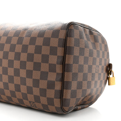 Louis Vuitton Damier Ebene Speedy 30 10 of 10