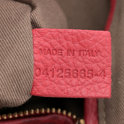 Chloe Calfskin Medium Marcie Satchel Red 7 of 12