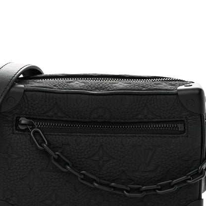 Louis Vuitton Taurillon Monogram Mini Soft Trunk Black 6 of 9