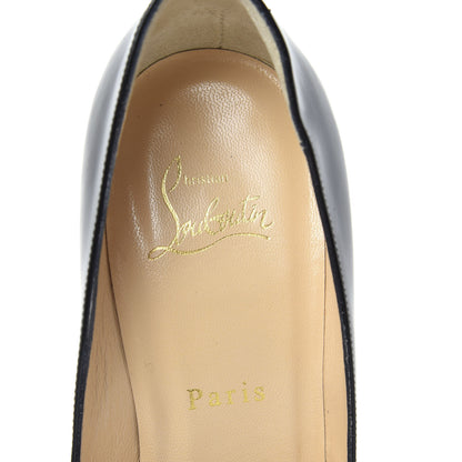 Christian Louboutin Jazz Calfskin Corneille 100 Pumps 39 Black 7 of 10