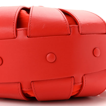 Bottega Veneta French Calfskin Small Shell Bag Chili Tomato 9 of 9