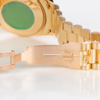 Rolex 18K Yellow Gold 31mm Oyster Perpetual Datejust President Watch Champagne 68278 5 of 7