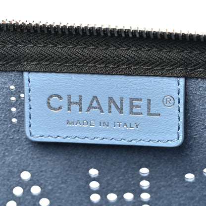 Chanel Calfskin Eyelets Clutch 6 of 10