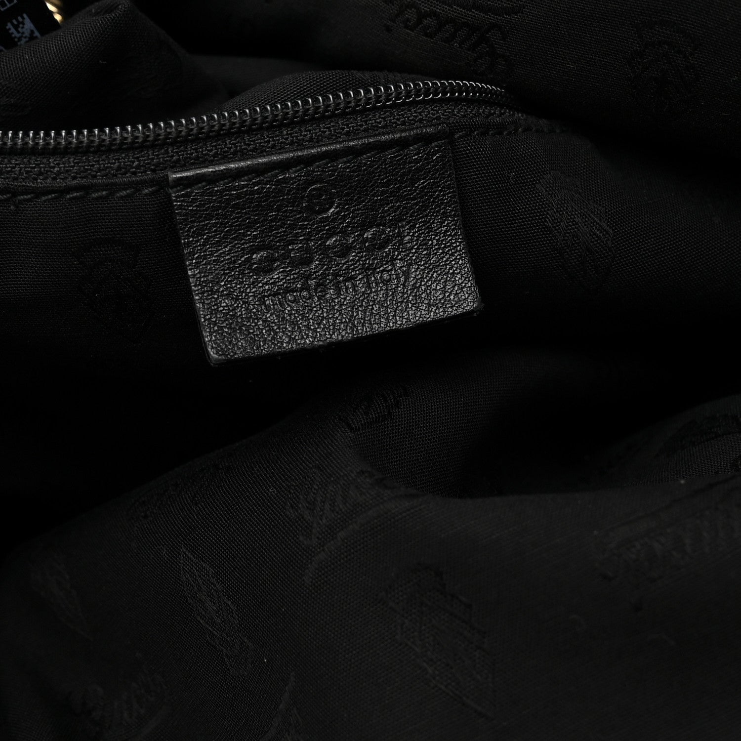 Gucci Snakeskin Large Sukey Tote Black 6 of 15