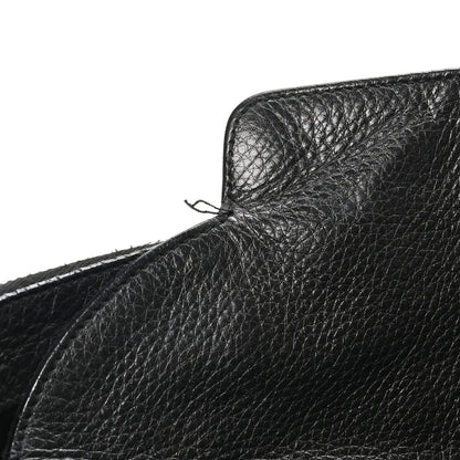 Salvatore Ferragamo Calfskin Medium Verve Double Zip Tote Black 8 of 8