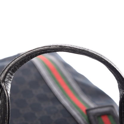 Gucci GG Monogram Web Handle Vertical Tote Bag Black 15 of 17