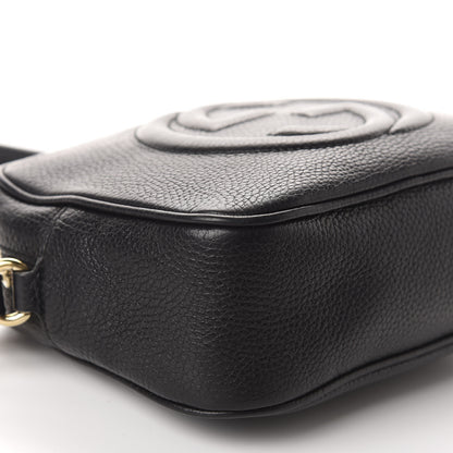Gucci Pebbled Calfskin Small Soho Disco Bag Black 6 of 10