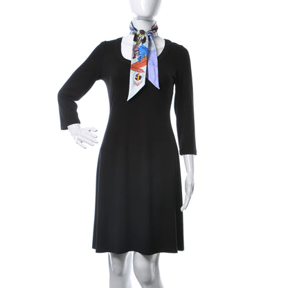 Christian Dior Silk ABCDior I Mitzah Scarf Blue 2 of 8