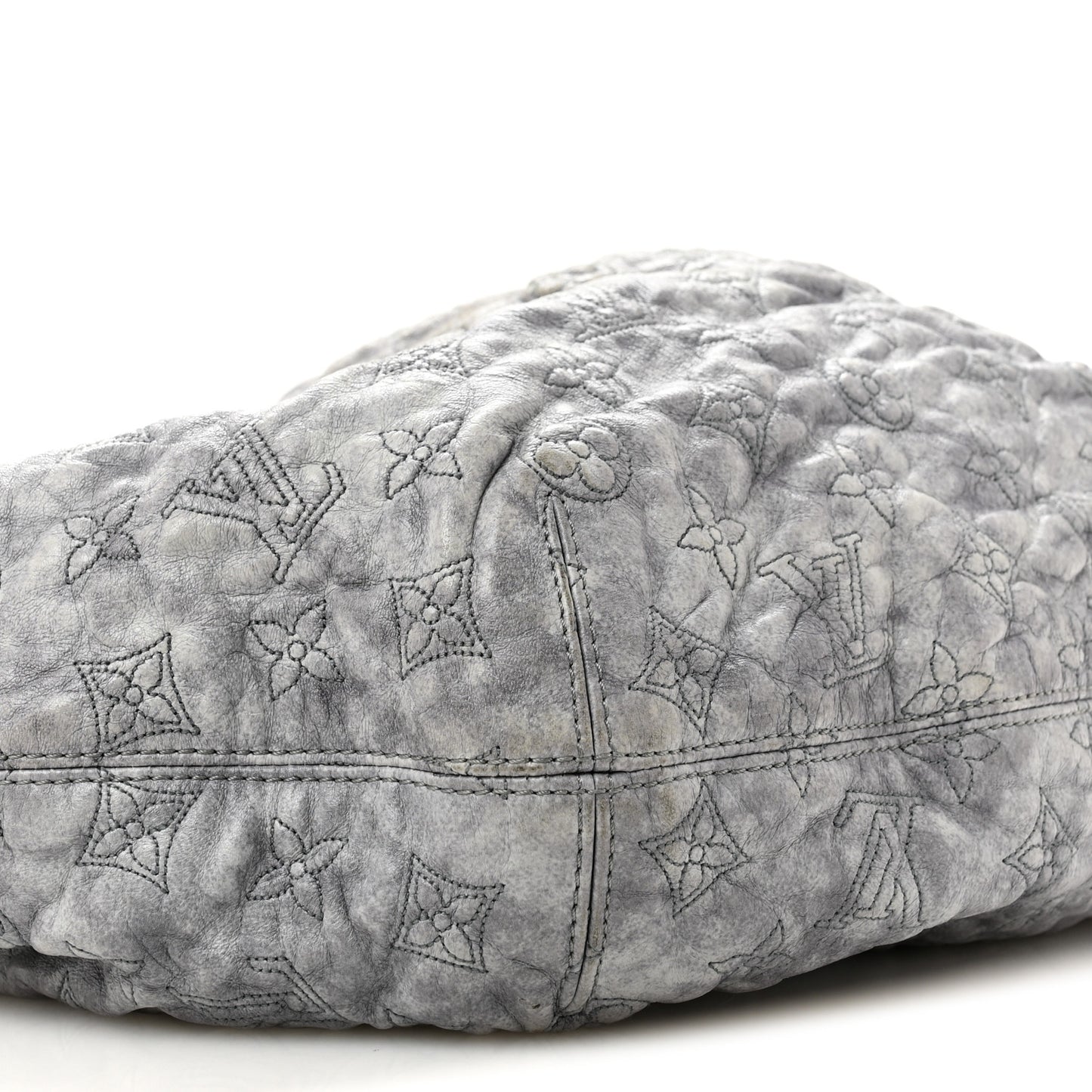 Lambskin Olympe Nimbus GM Gris Perle