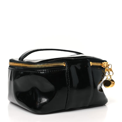 Chanel Patent Vanity Cosmetic Case Black 3 of 10