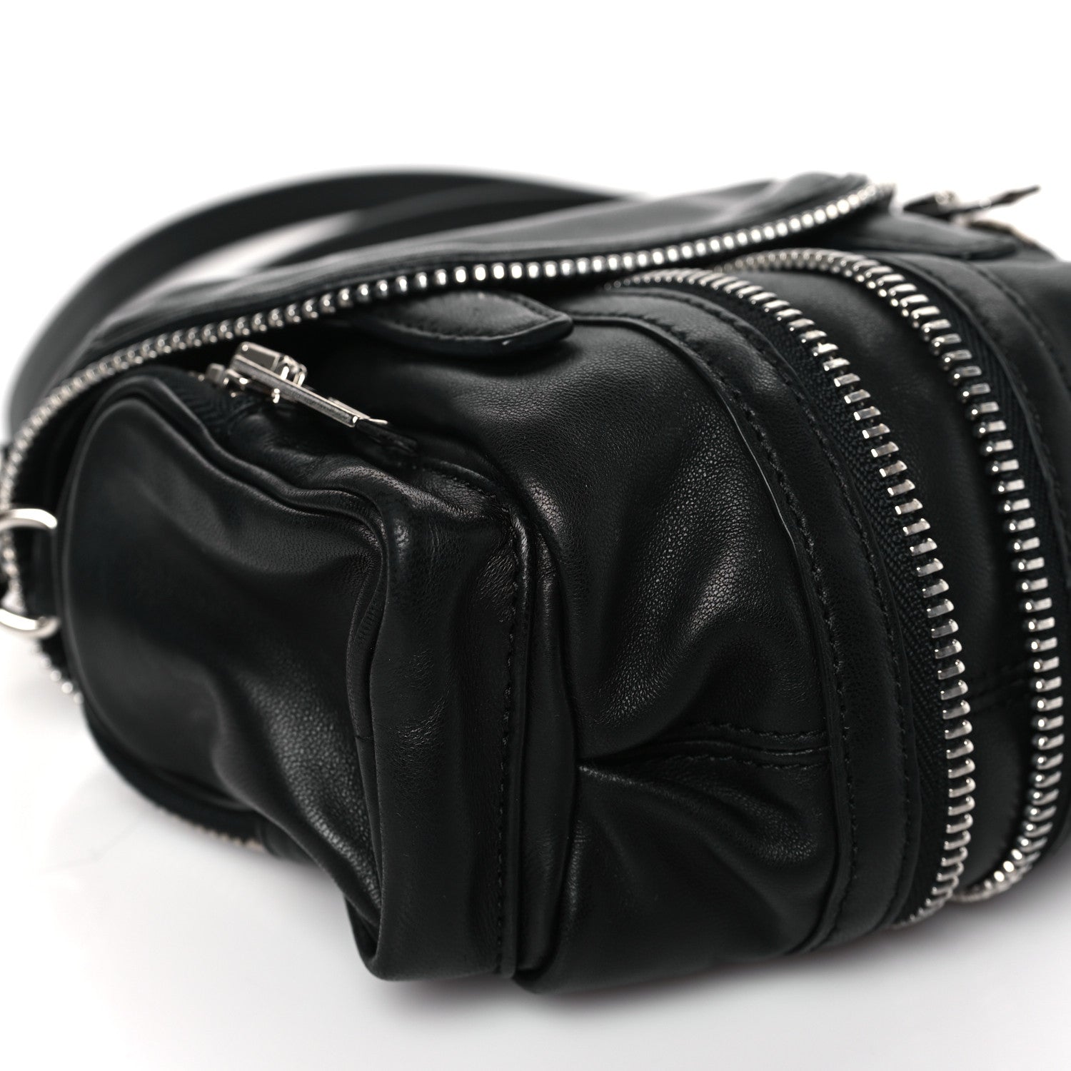 Alexander Wang Lambskin Micro Marti Crossbody Black 7 of 8