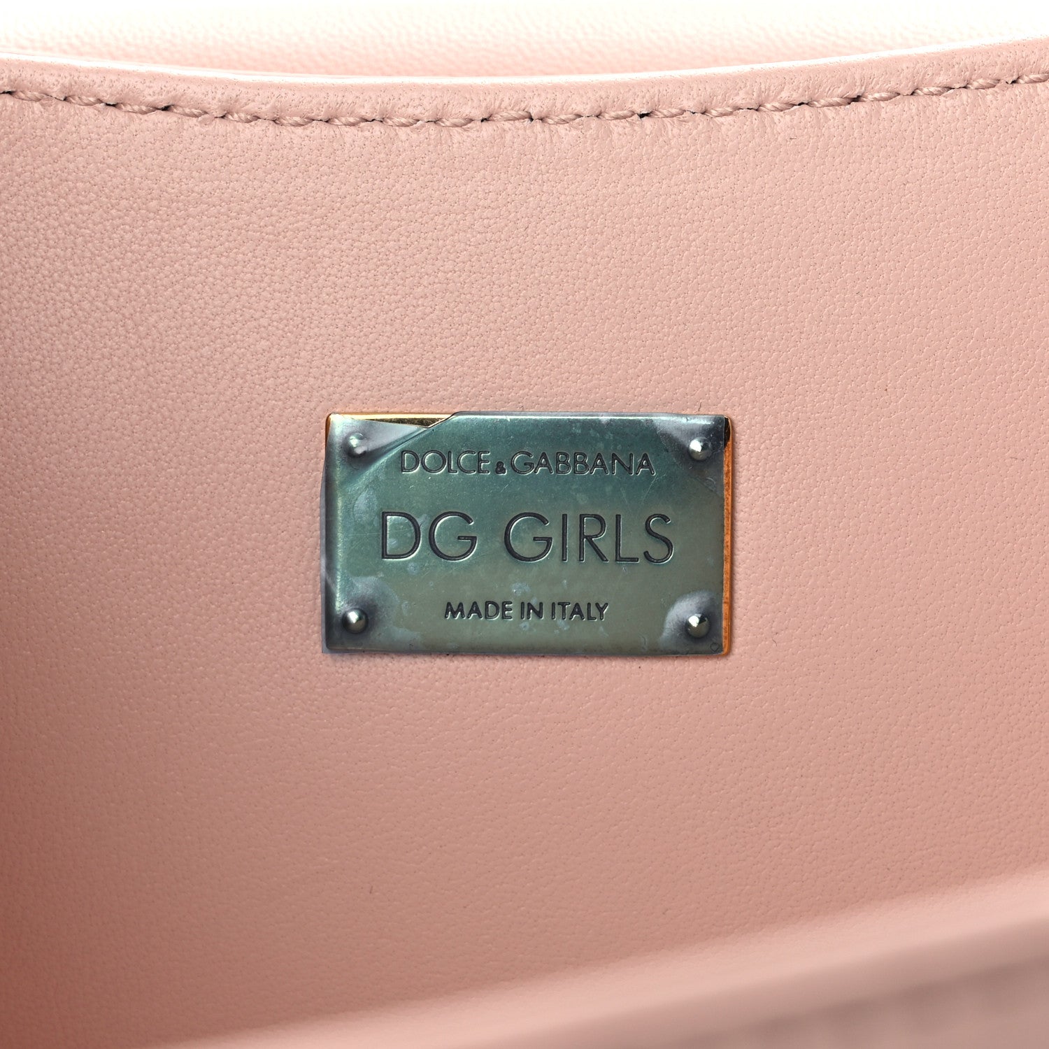Dolce & Gabbana Nappa DG Girls Phone Shoulder Bag Cipria 6 of 18