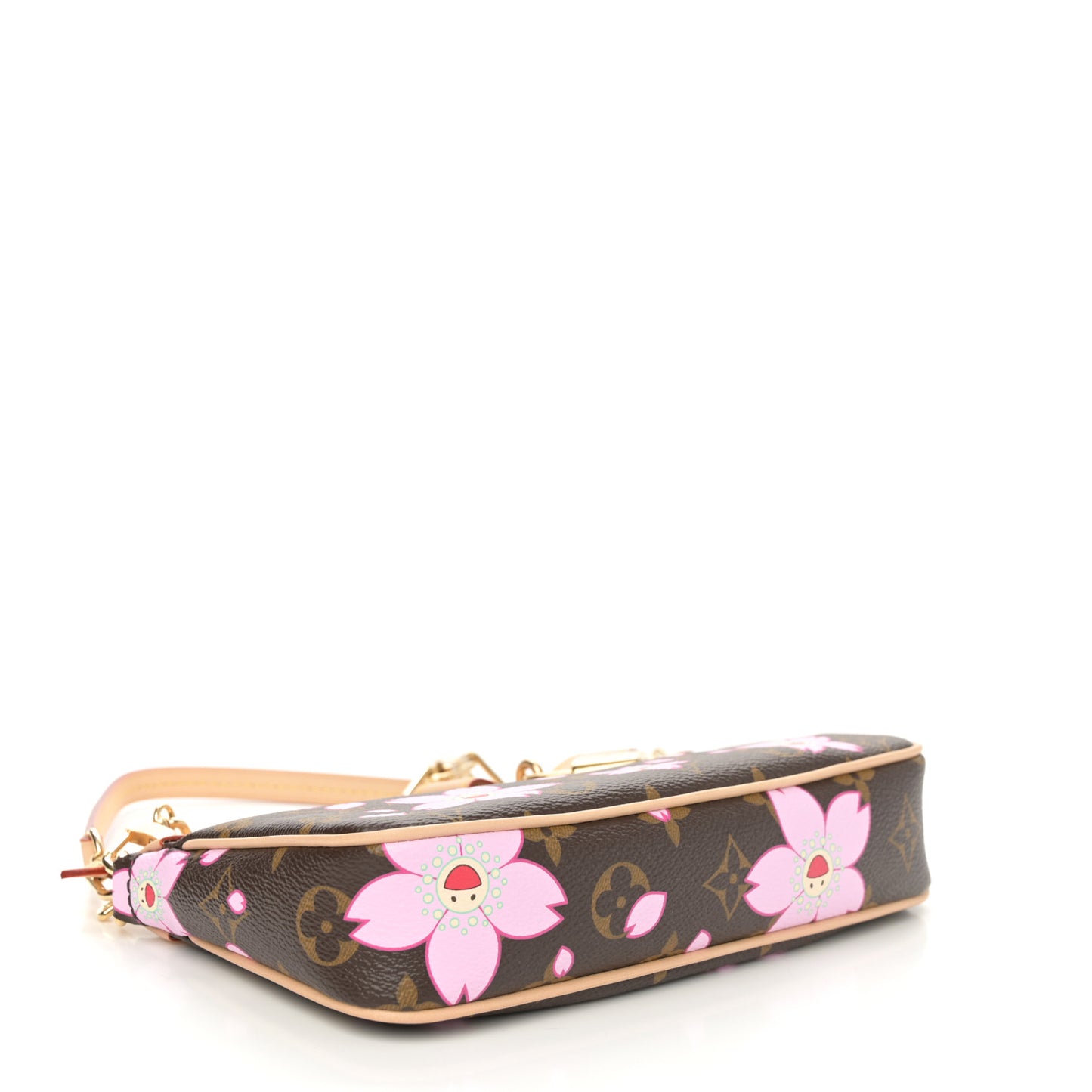 LV X TM Monogram Pochette Accessories Sakura Brown