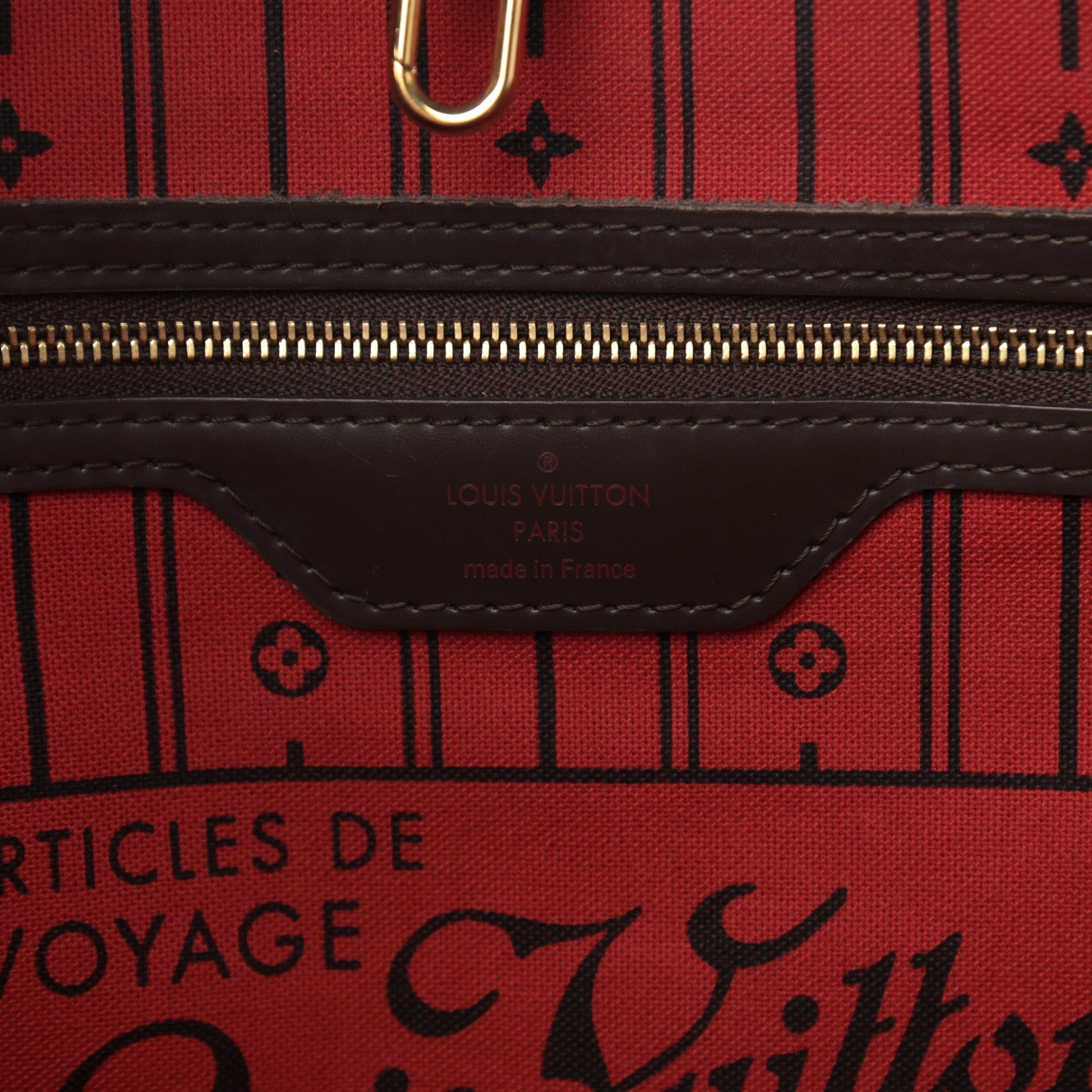Louis Vuitton Damier Ebene Neverfull GM 6 of 14
