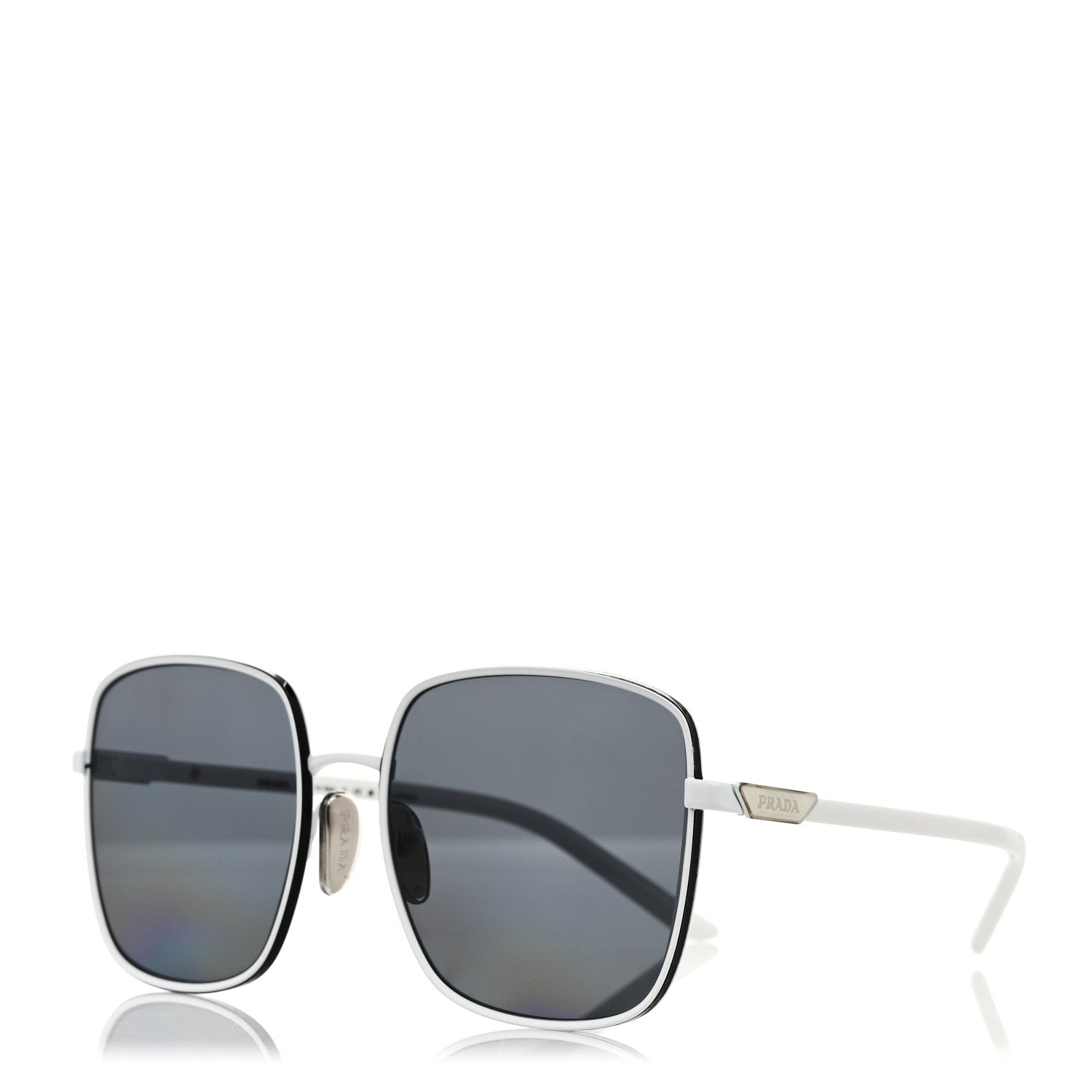 Prada Metal Sunglasses SPR 55Y White 1 of 7