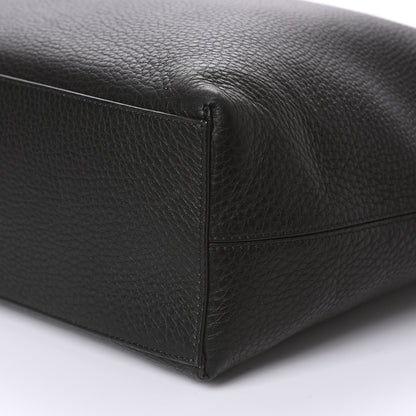 Valentino Garavani Grained Calfskin Rockstud Shoulder Tote Black 7 of 9