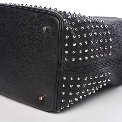 Burberry Calfskin Studded Medium Susanna Hobo Black 11 of 12