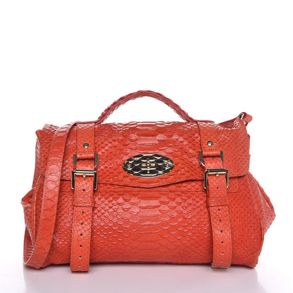 Mulberry Silky Snake Print Alexa Flame 1 of 7