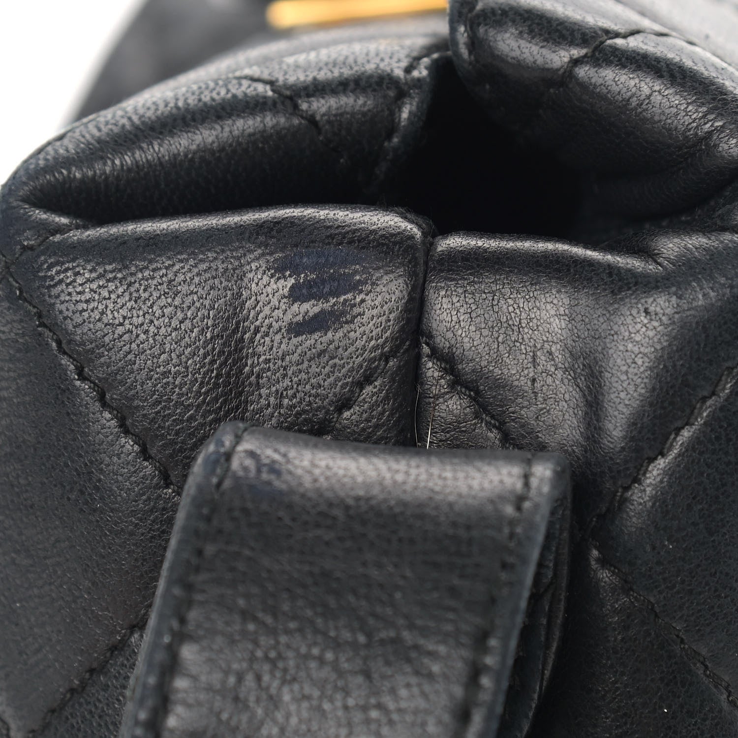 Chanel Lambskin Quilted Flap Shoulder Bag Black 15 of 16