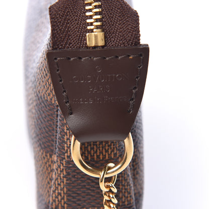 Louis Vuitton Damier Ebene Mini Pochette Accessories 6 of 8